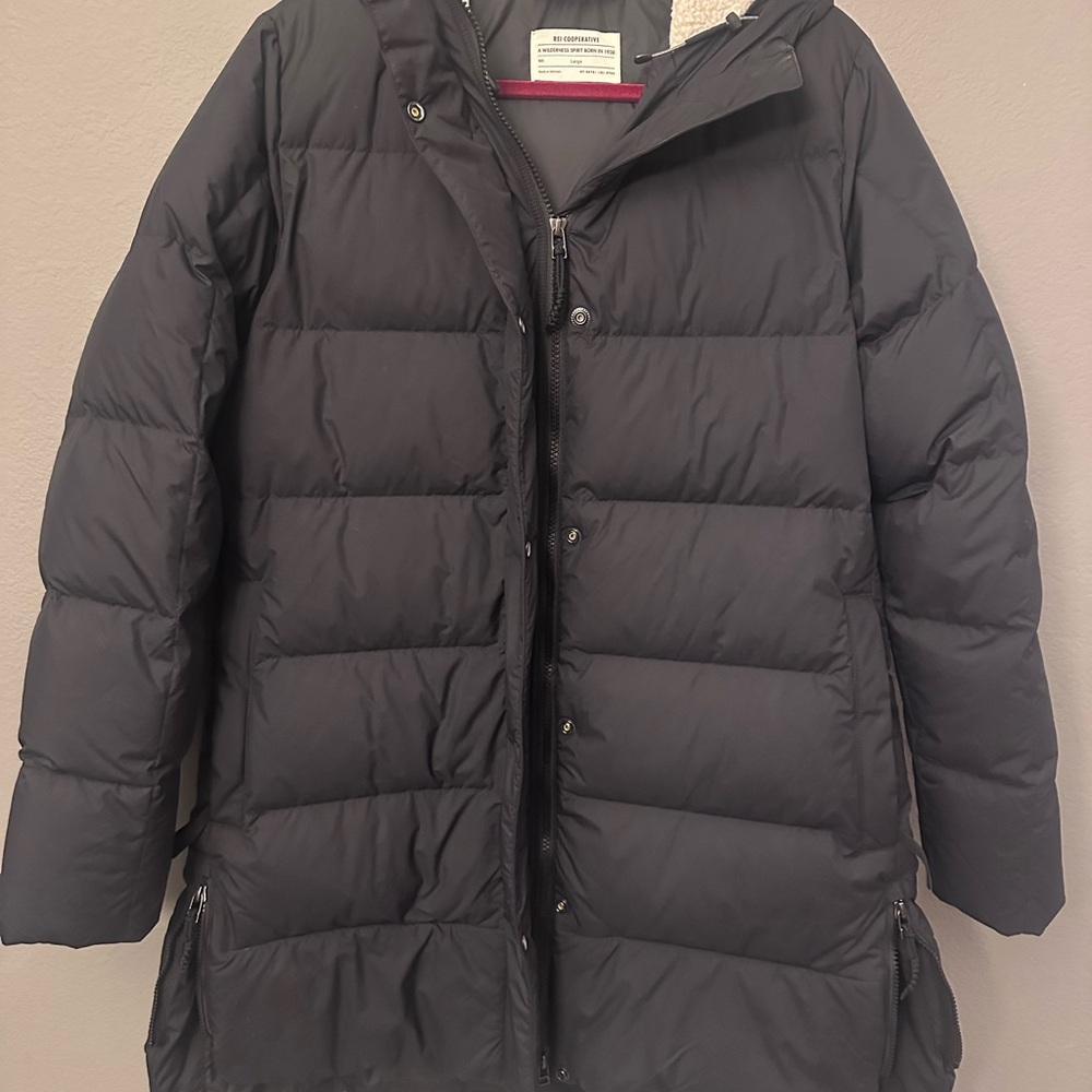 REI Women’s Norseland Insulated Parka Size Large Black